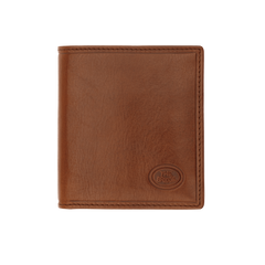 The Bridge Porta Carte Di Credito Marrone/oro IN PELLE 01202701