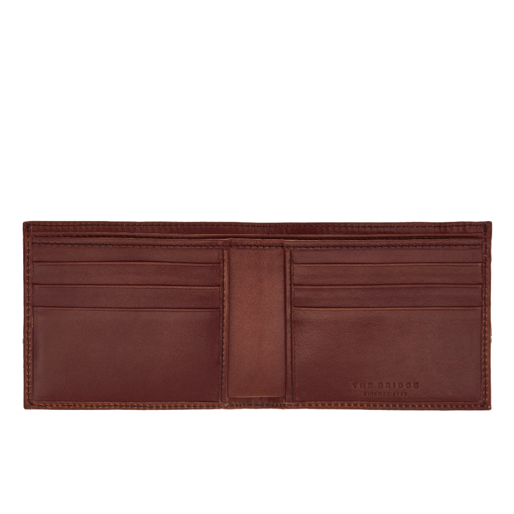 The Bridge Portafoglio Uomo Marrone/oro 0145098A