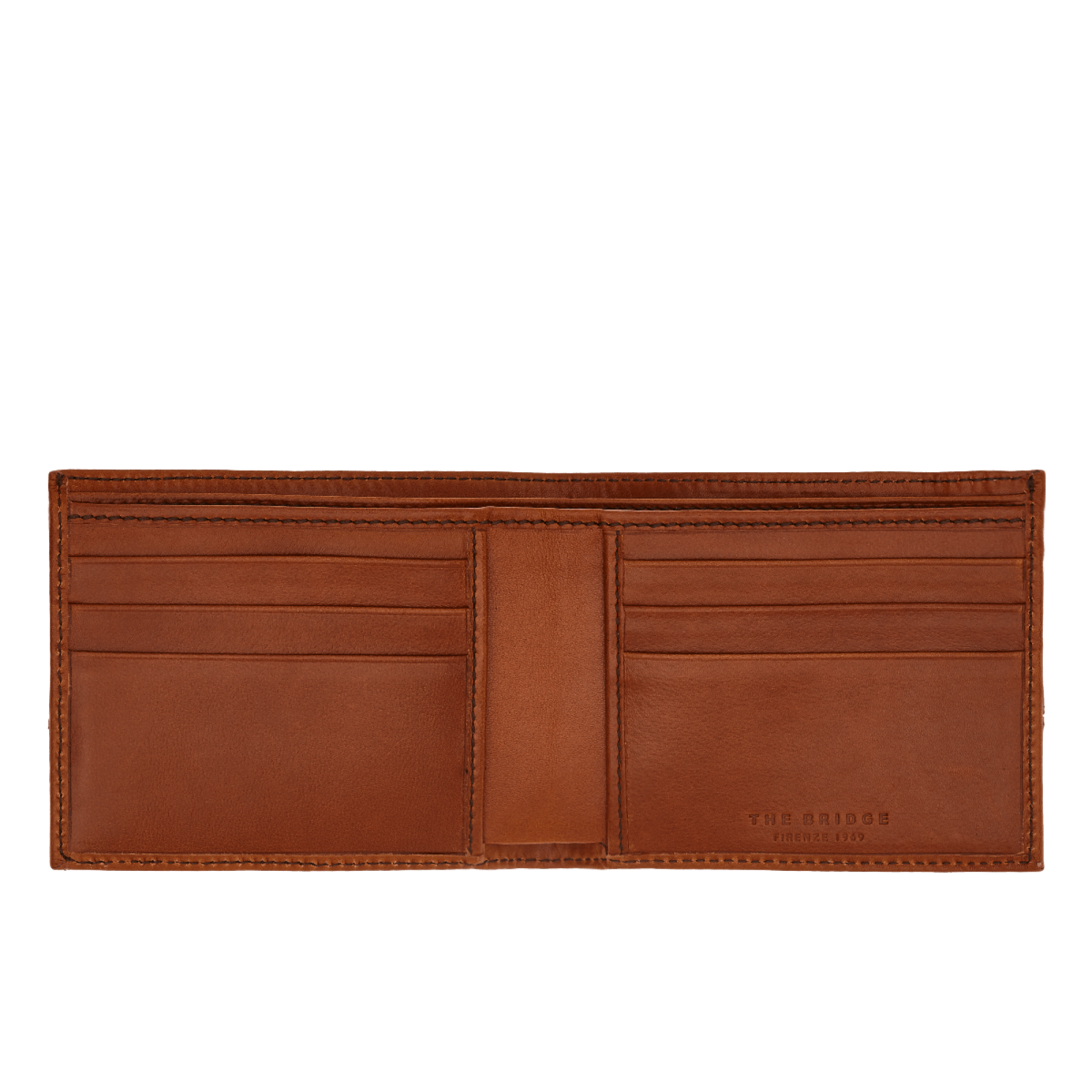 The Bridge Portafoglio Uomo Cognac/oro 0145098A