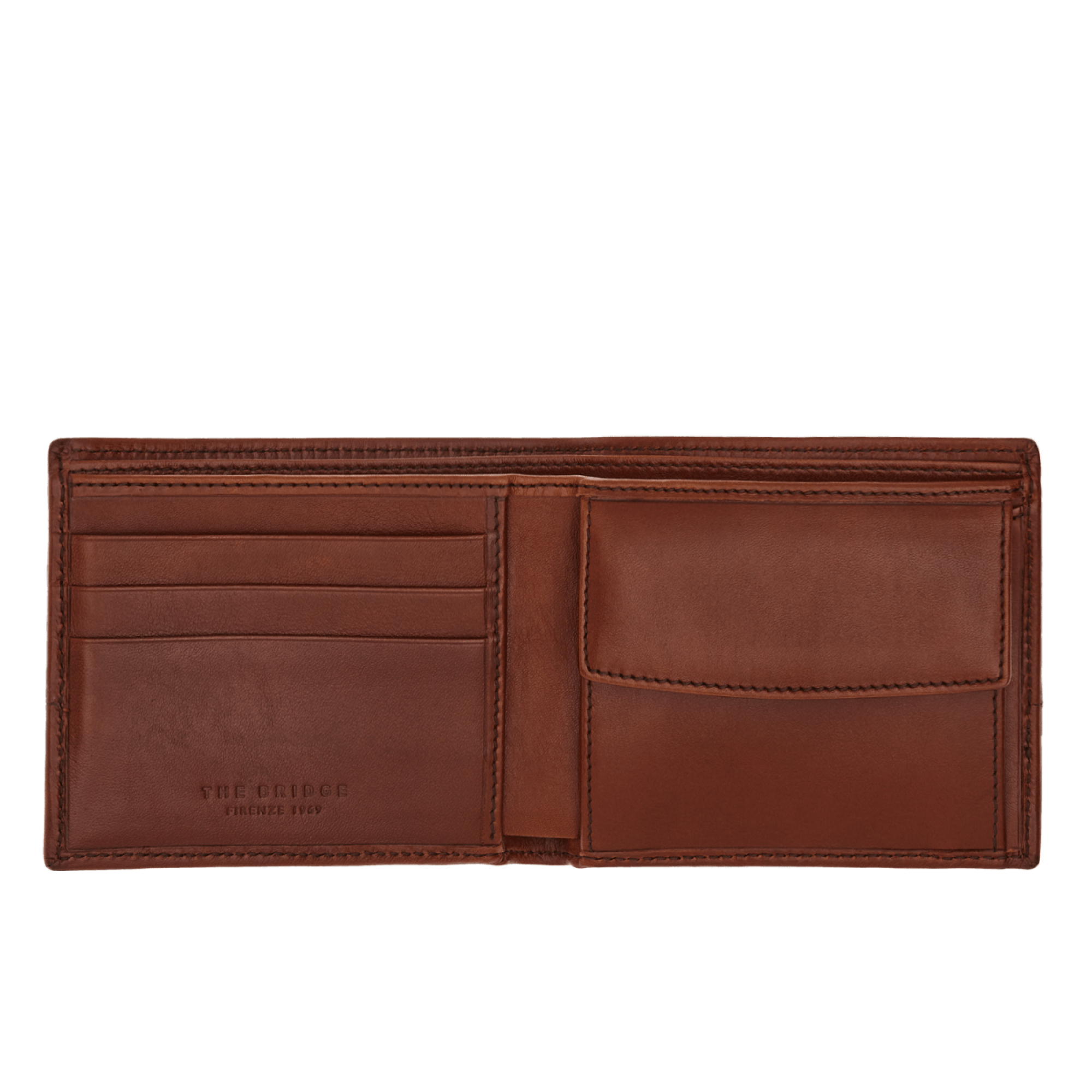 The Bridge Portafoglio Uomo Marrone/oro 0145298A