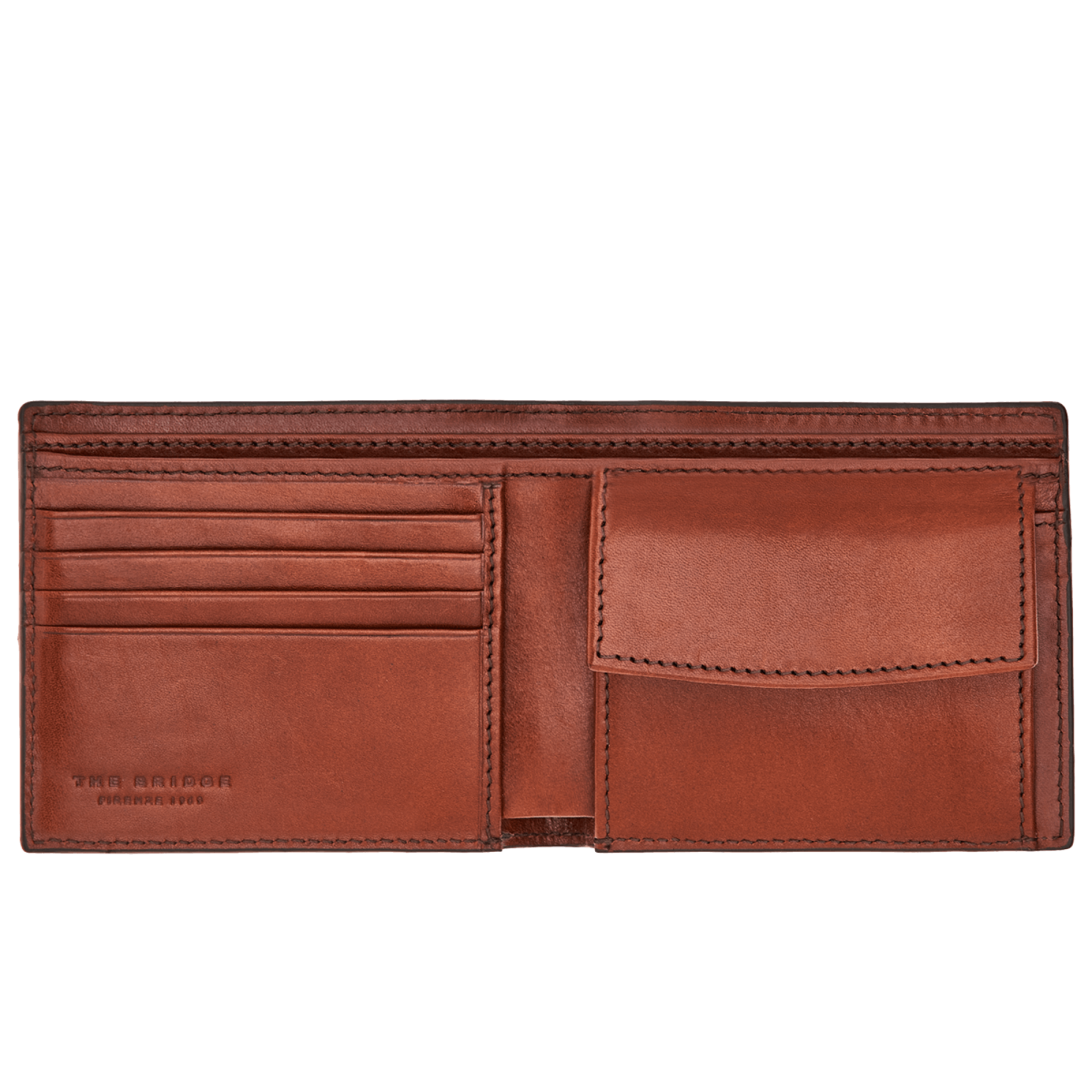 The Bridge 01453301.1A Portafoglio Uomo Marrone/Rutenio Scuro