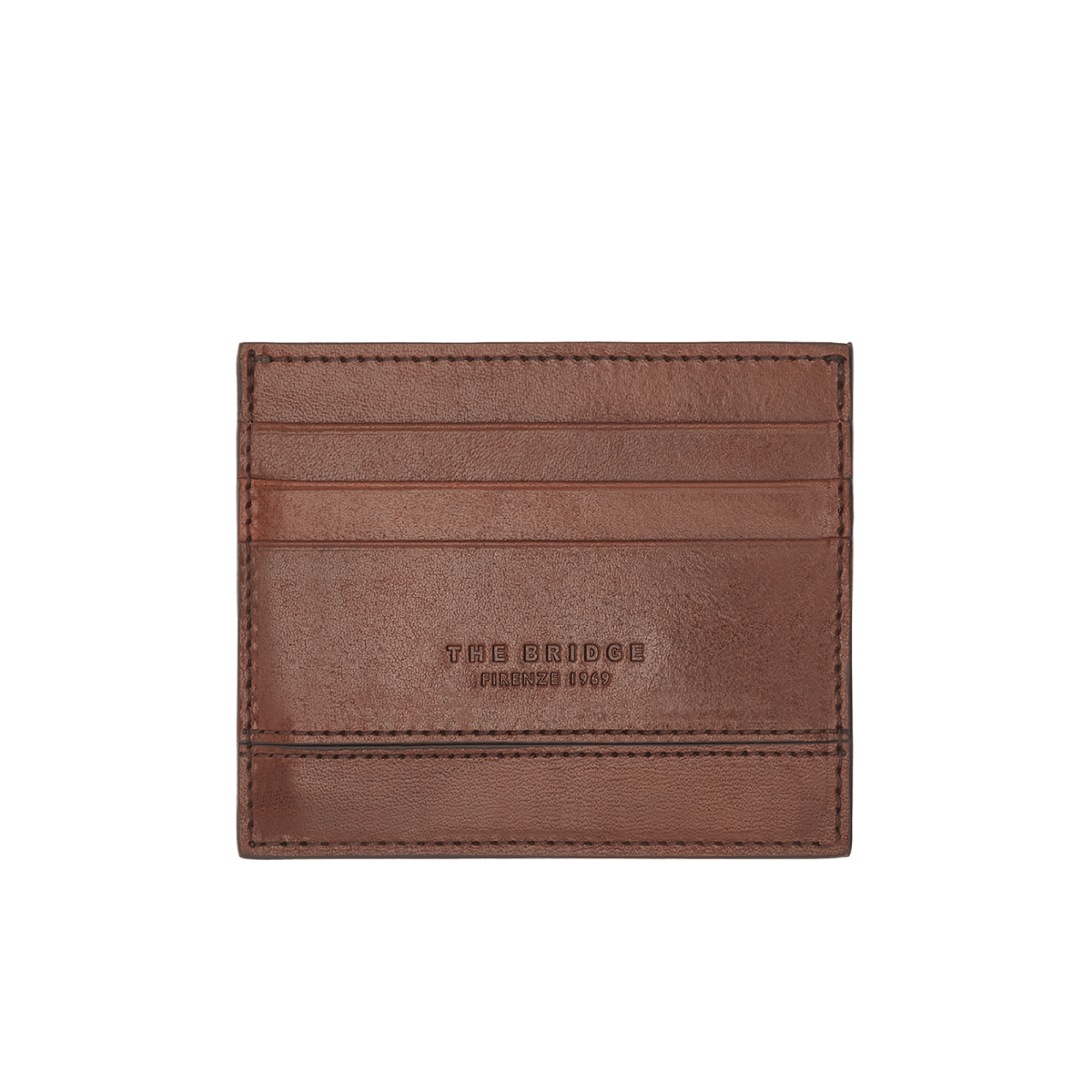 The Bridge Credit Card Holder Marrone/rutenio Scuro 01520001.1A
