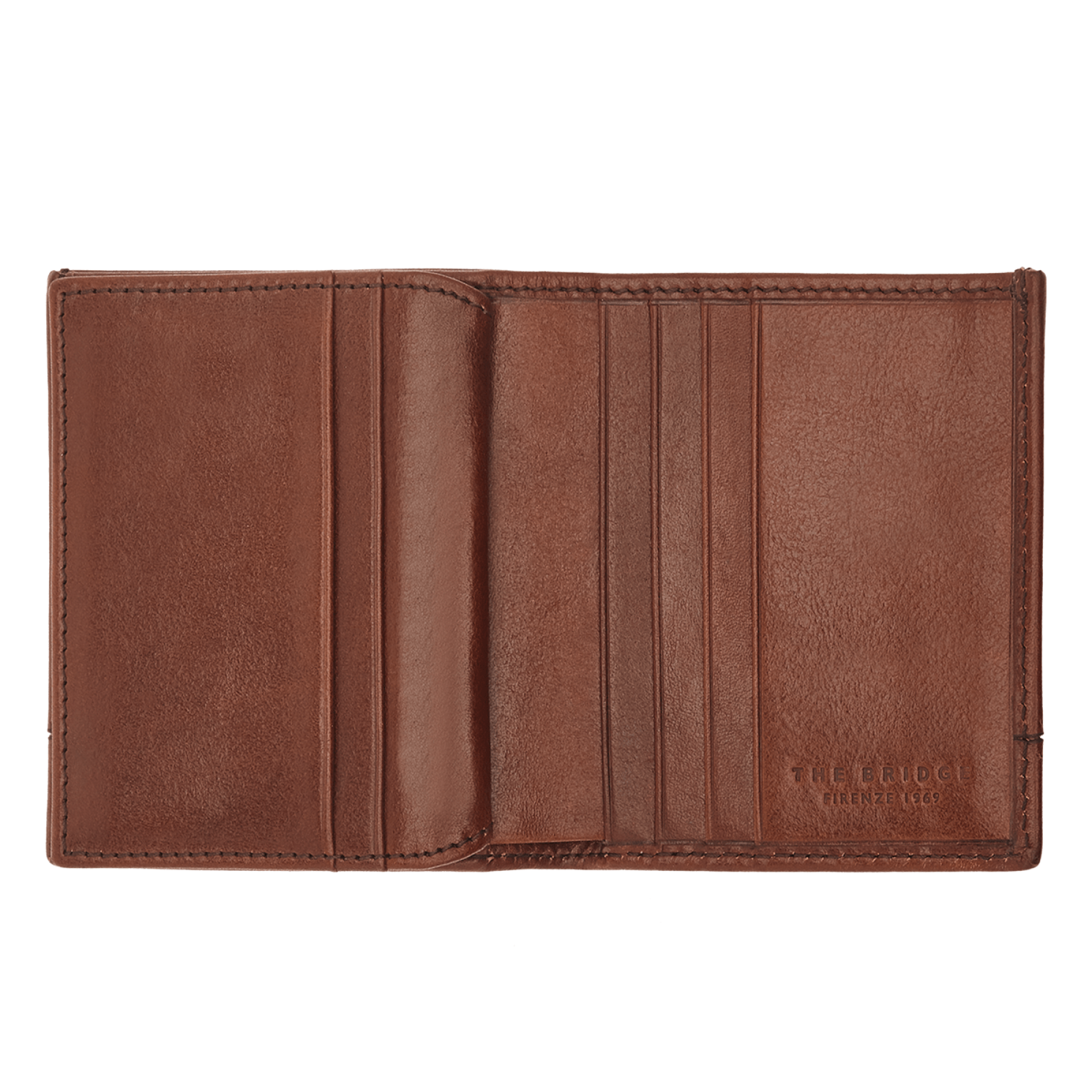 The Bridge Man Wallet Marrone/rutenio Scuro 01526001.1A