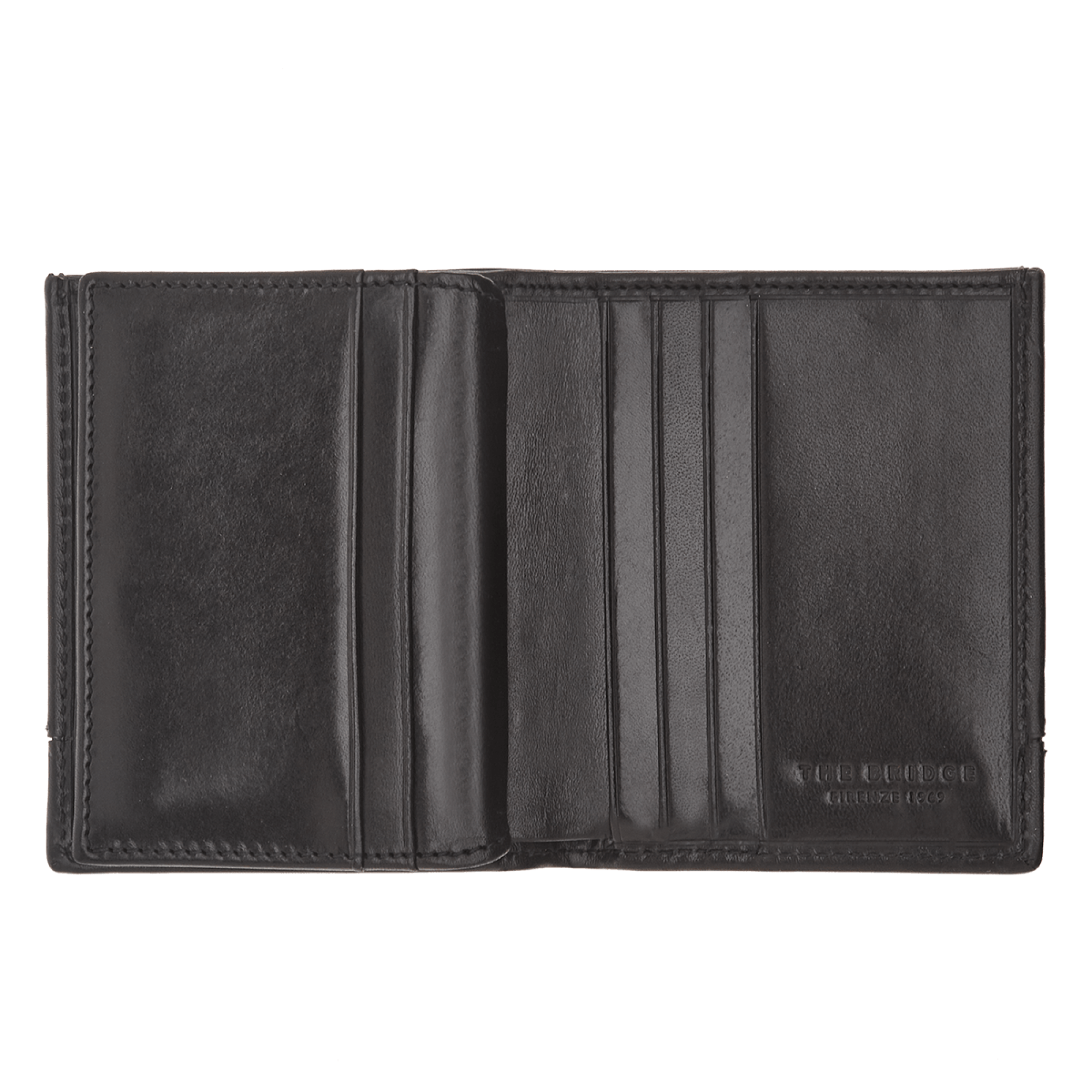 The Bridge Man Wallet Nero/rutenio 01526001.7R