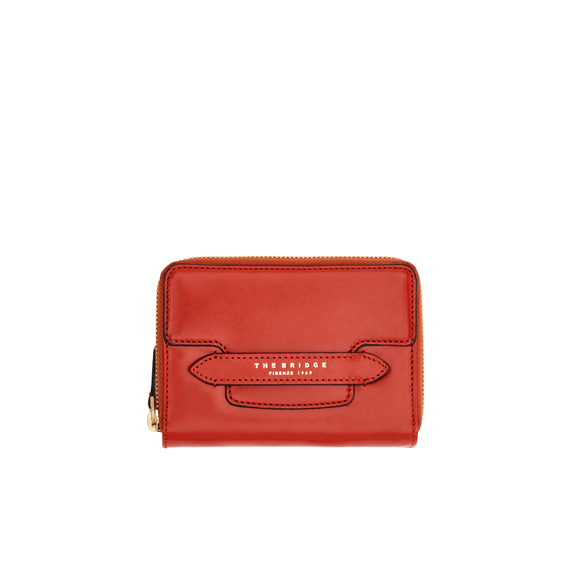 Portafoglio Donna The Bridge Rosso Ribes/Oro 01730201.2E