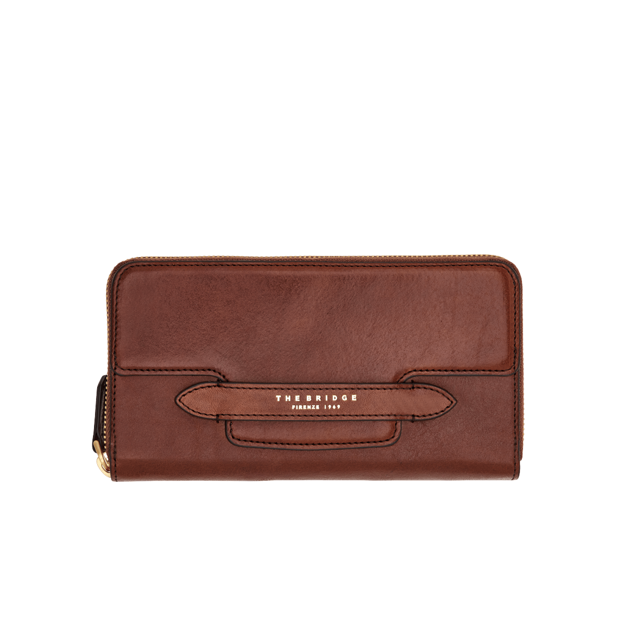 The Bridge 01733201.14 Portafoglio Donna Marrone/Oro