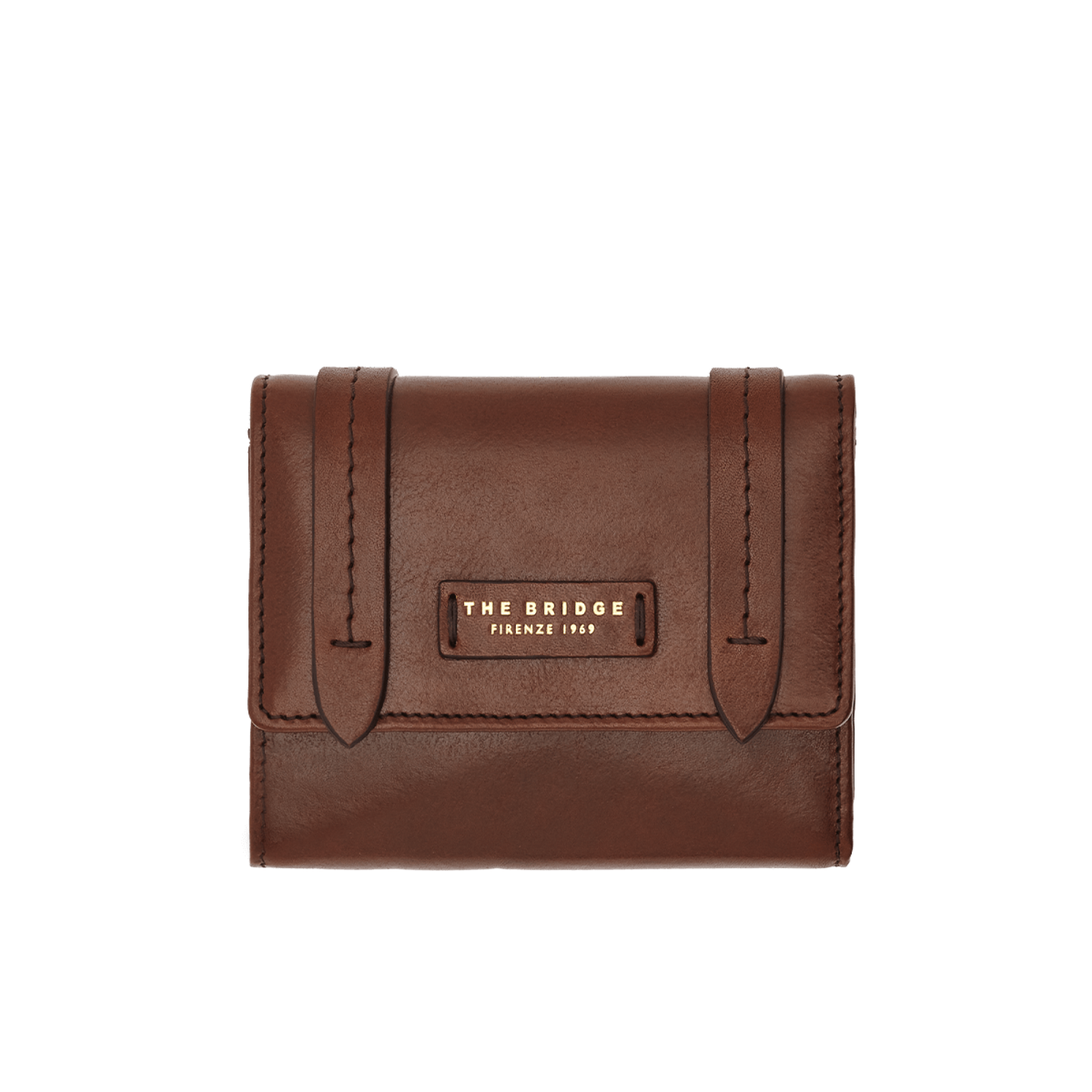 The Bridge, women's wallet marrone/oro 01780001.14