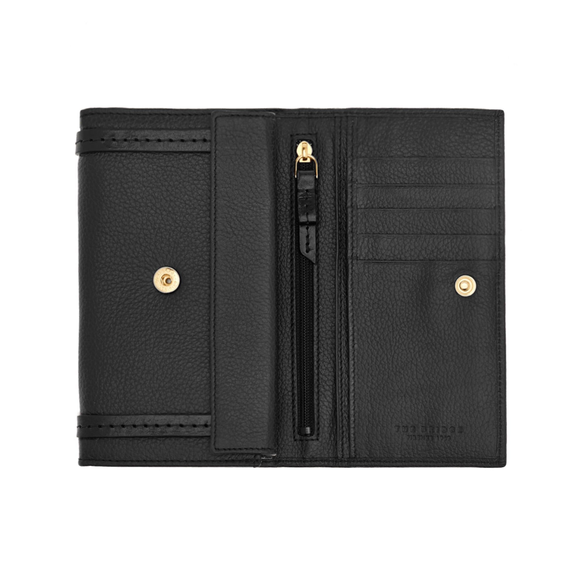 The Bridge Portafoglio Donna Nero/oro 0180284O