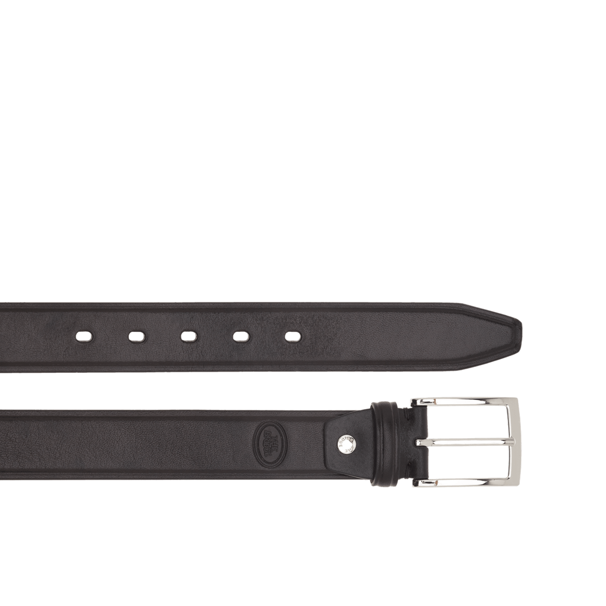 The Bridge, men's belt nero/palladio/rutenionero/palladio/rutenio 03371001.20-110