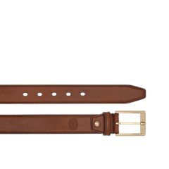 The Bridge, men's belt marrone/oromarrone/oro 03372001.14-100