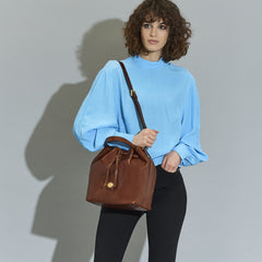 Borsa a secchiello The bridge marrone 04094601.14
