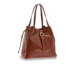 The Bridge Shopping Bag Marrone/oro 0411404N.14
