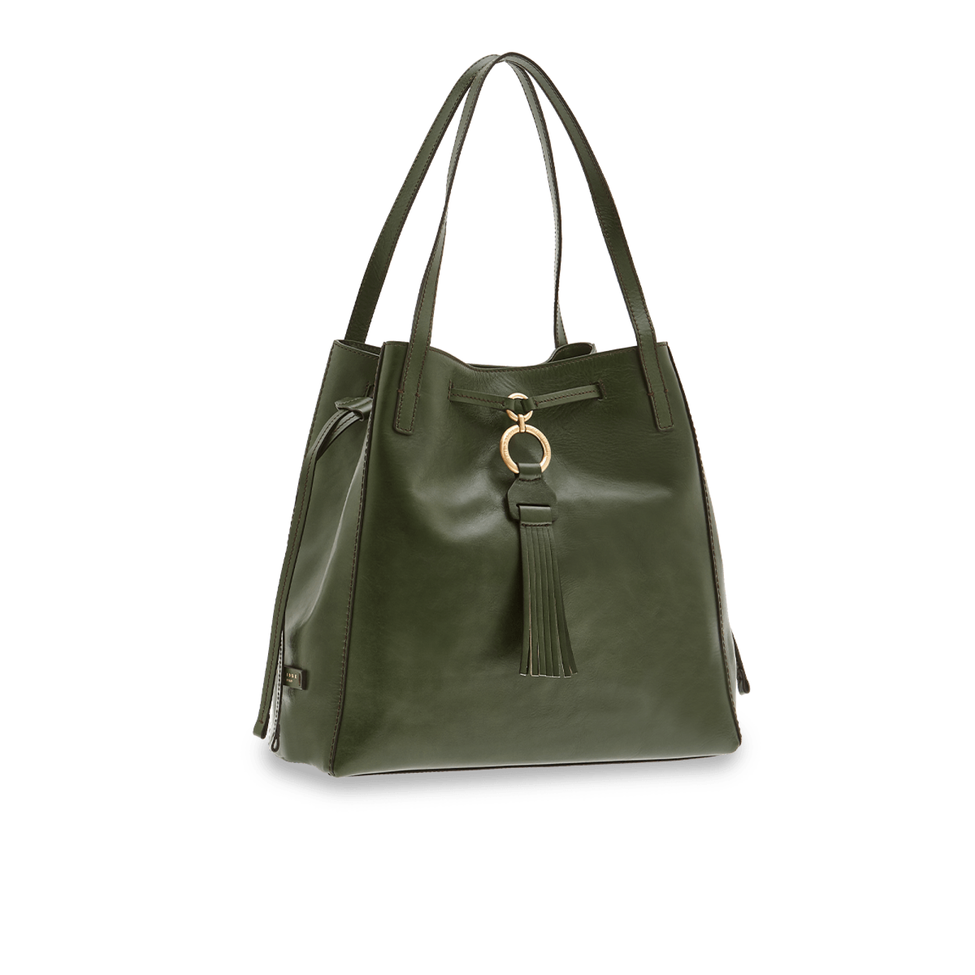 The Bridge Shopping Bag Verde Inglese/oro 0411404N.X0