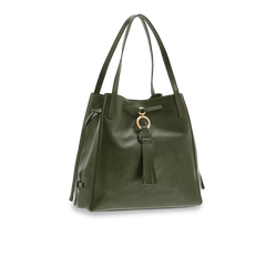 The Bridge Shopping Bag Verde Inglese/oro 0411404N.X0