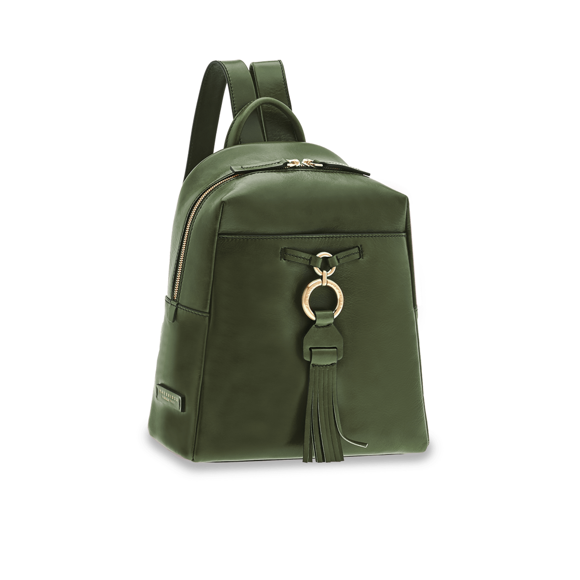 The Bridge Backpack Verde Inglese/oro 0411704N.X0