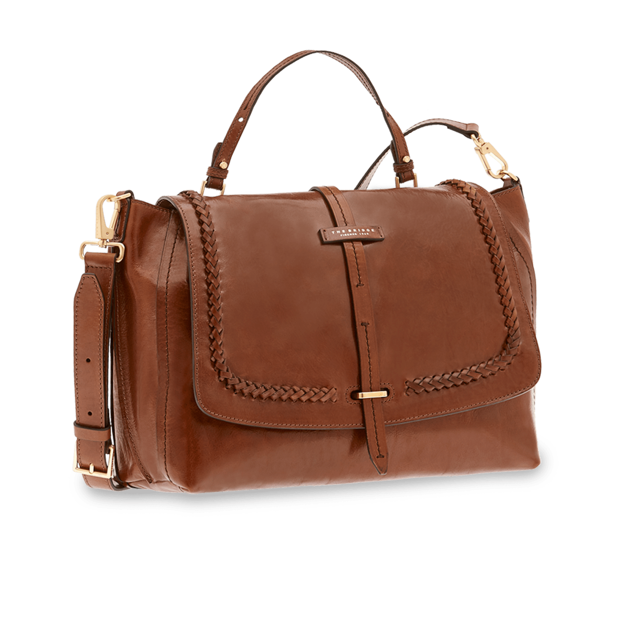The Bridge Borsa Doppia Funzione Marrone/oro 0413274B