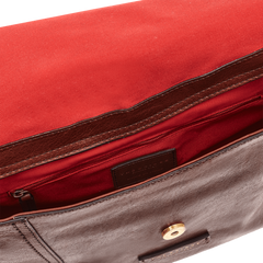 The Bridge Borsa A Due Manici in pelle Marrone/oro 0415084N