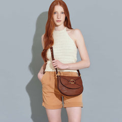 Borsa a Tracolla The Bridge Marrone/Oro 041512BX.14