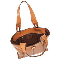 The Bridge 04154301.ID Shopper Biscotto/Oro