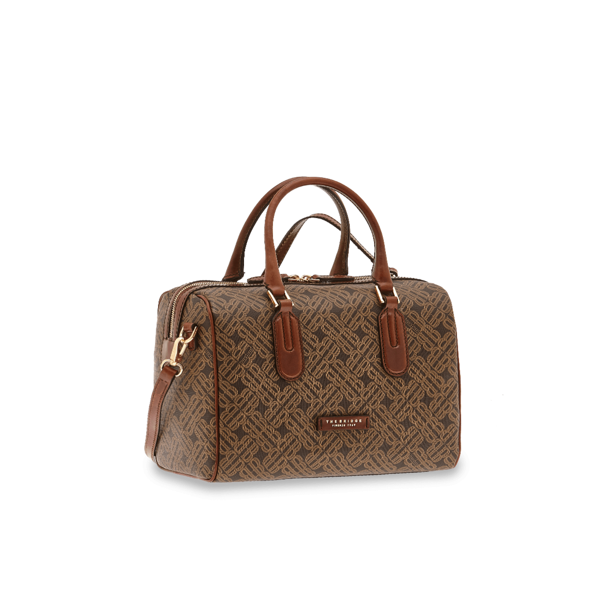 Borsa a bauletto The Bridge marrone 0417215A.BP