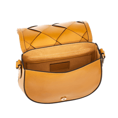 The Bridge 04172201.I3 - Borsa Tracolla Miele/Oro