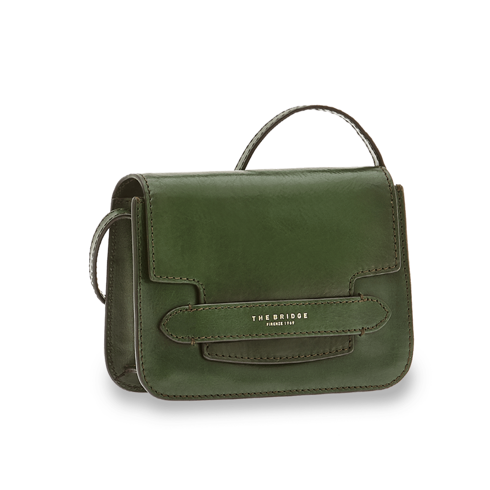 The Bridge Crossbody Verde Inglese/oro 04192001.X0