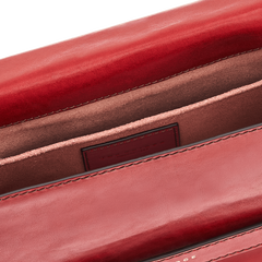 The Bridge Shoulder Bag Rosso Ribes/oro 04193001.2E