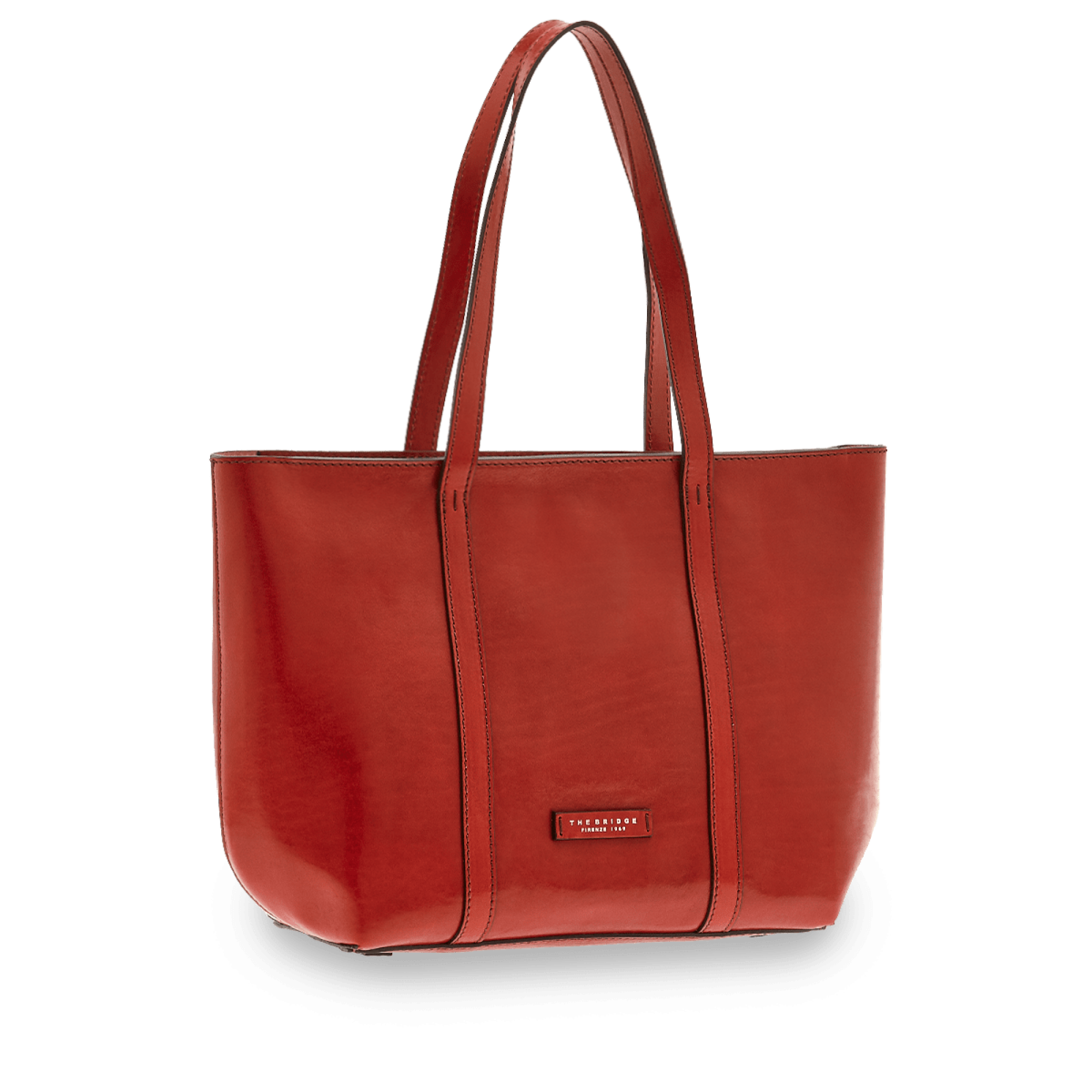 The Bridge Shopping Bag Rosso Ribes/oro 04202001.2E