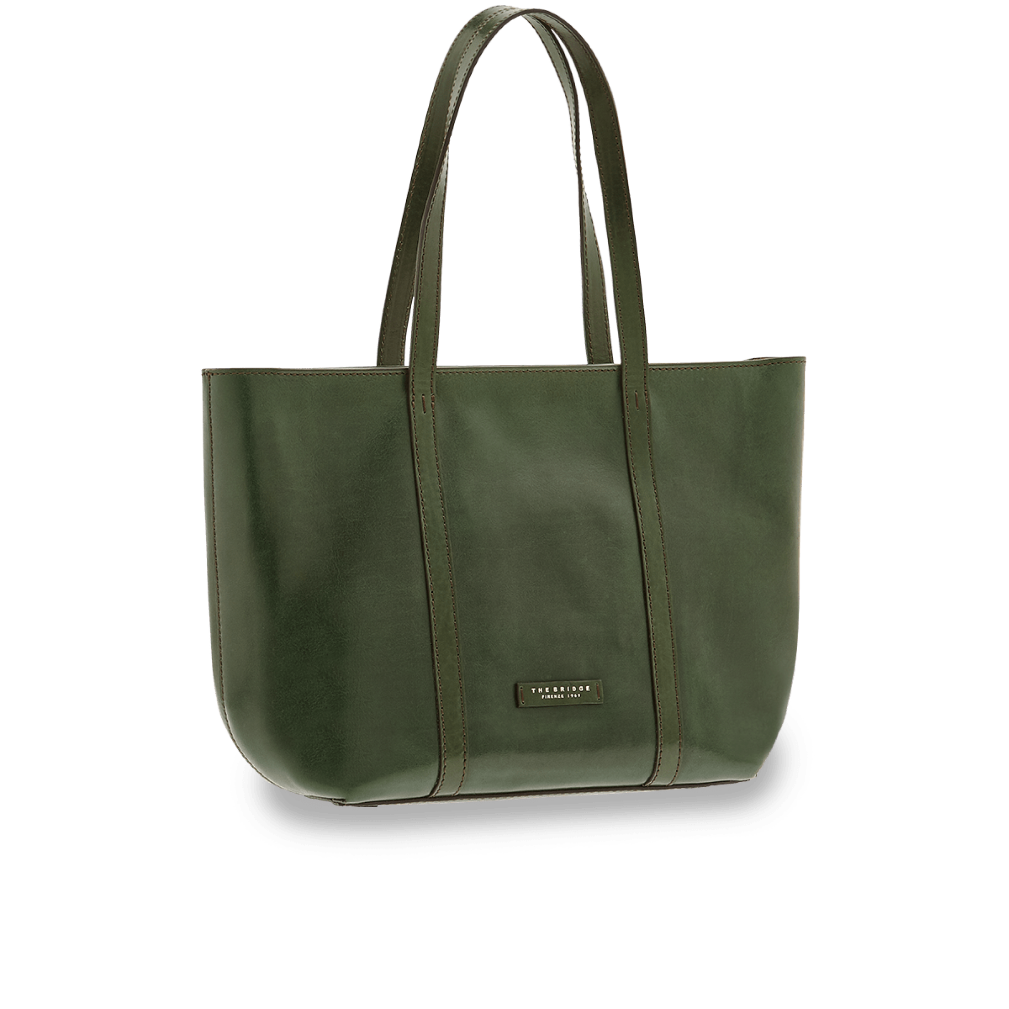 The Bridge Shopping Bag Verde Inglese/oro 04202001.X0