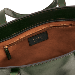The Bridge Shopping Bag Verde Inglese/oro 04202001.X0