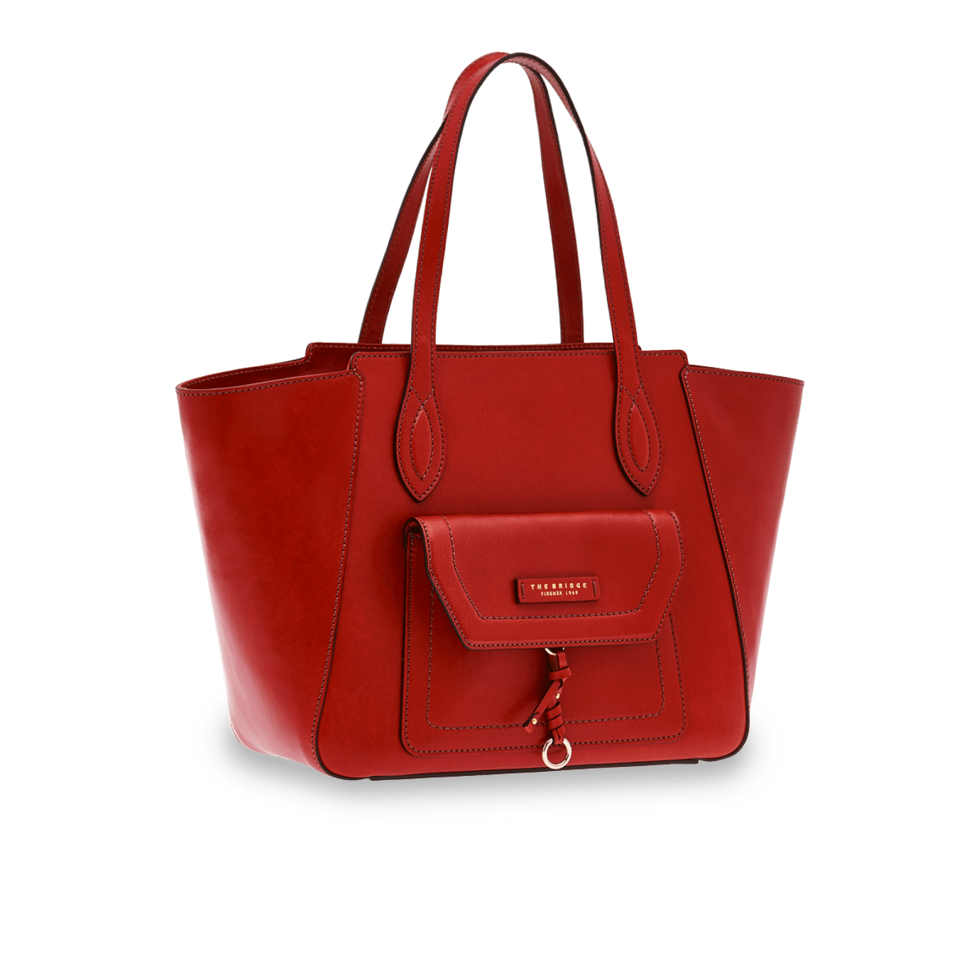 The Bridge Shopper Rosso Ciliegia/oro 04294901.9I