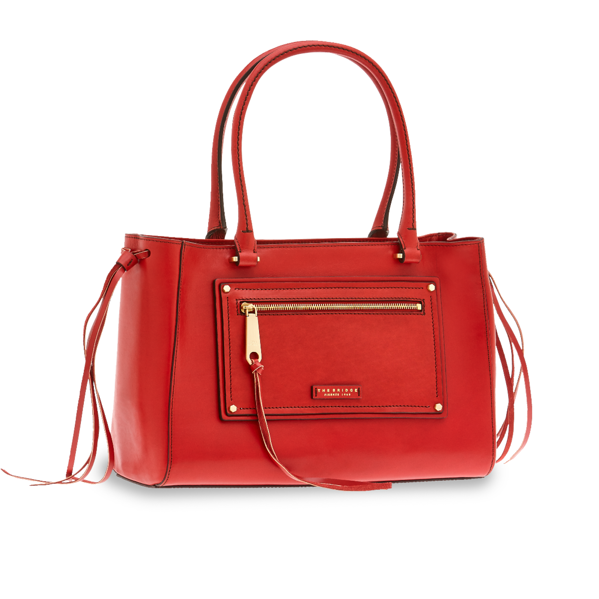 The Bridge Bauletto Rosso Ciliegia/oro 04324901.9I