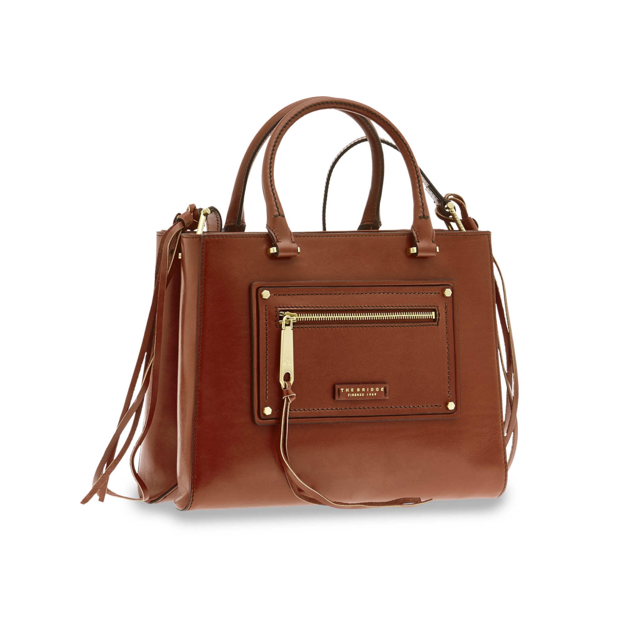 The Bridge Borsa Doppia Funzione Marrone/oro 04325901.14