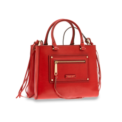 The Bridge Borsa Doppia Funzione Rosso Ciliegia/oro 04325901.9I