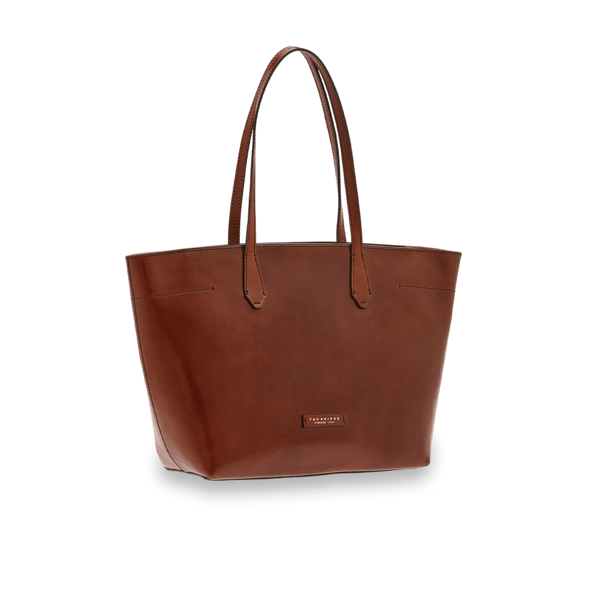 The Bridge, shopper marrone/oro 04362001.14