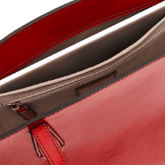 The Bridge, shopper rosso ciliegia/oro 04362001.9I