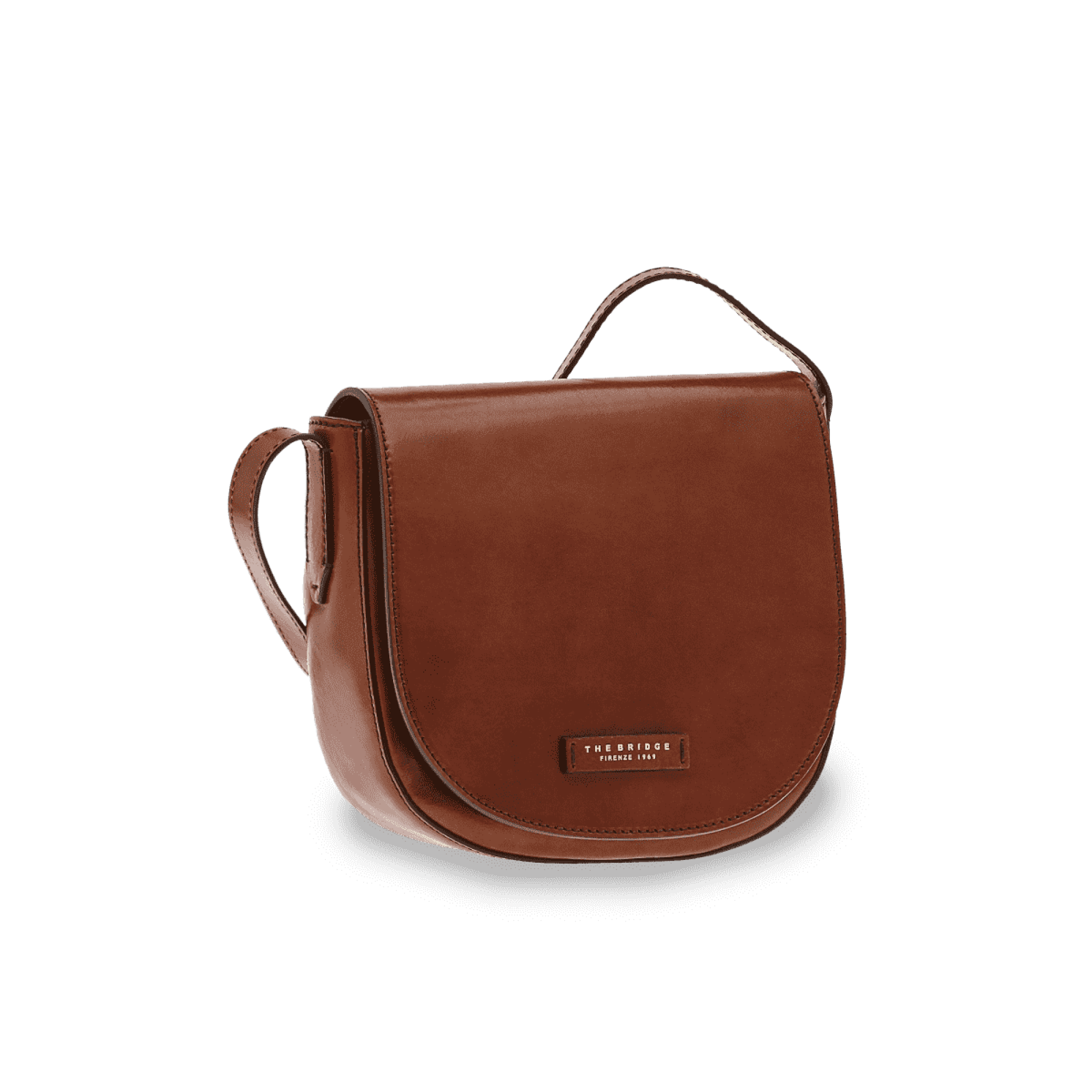 The Bridge, saddle bag marrone e oro 04363001.14