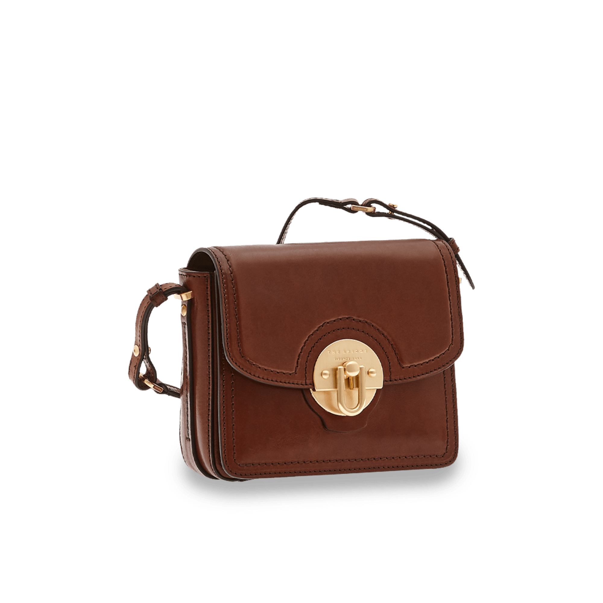 The Bridge, crossbody marrone/oro 04371001.14