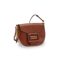The Bridge Shoulder Bag Marrone/oro 0437294N