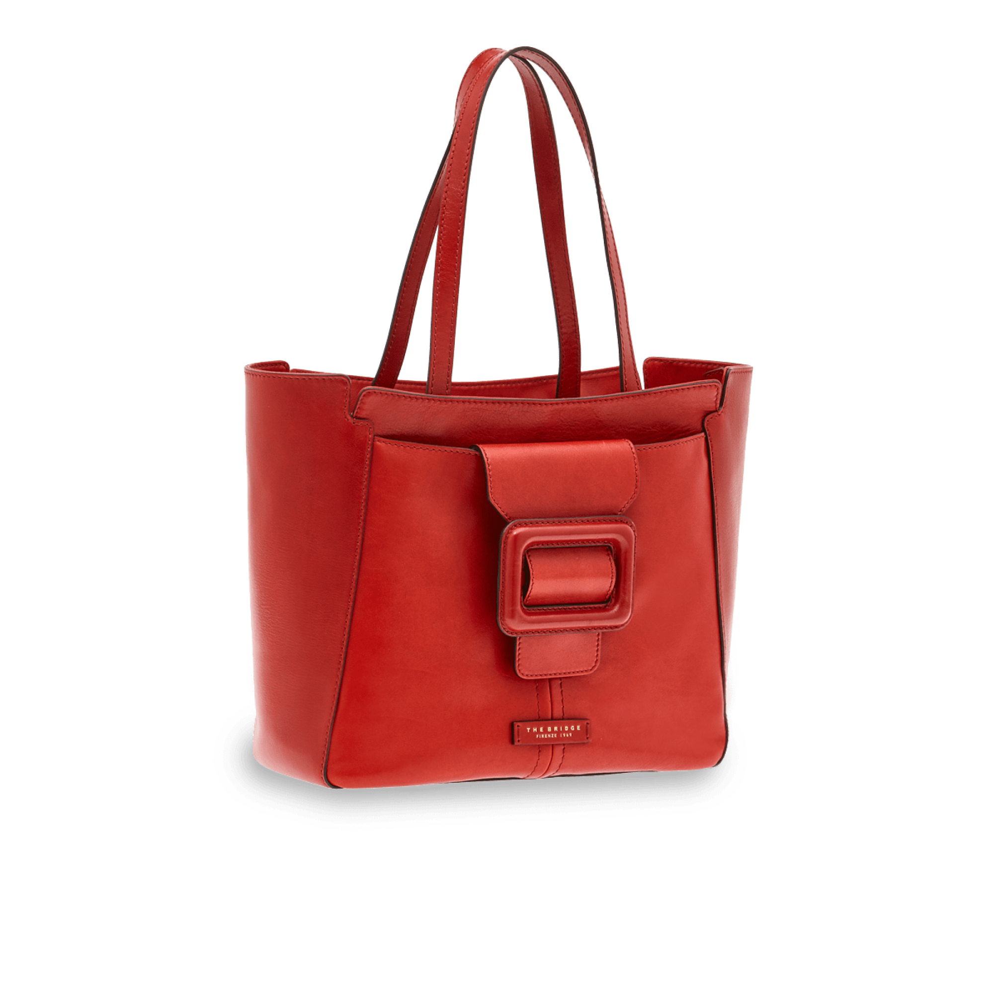 The Bridge Shopper Rosso Ciliegia/oro 0437894N