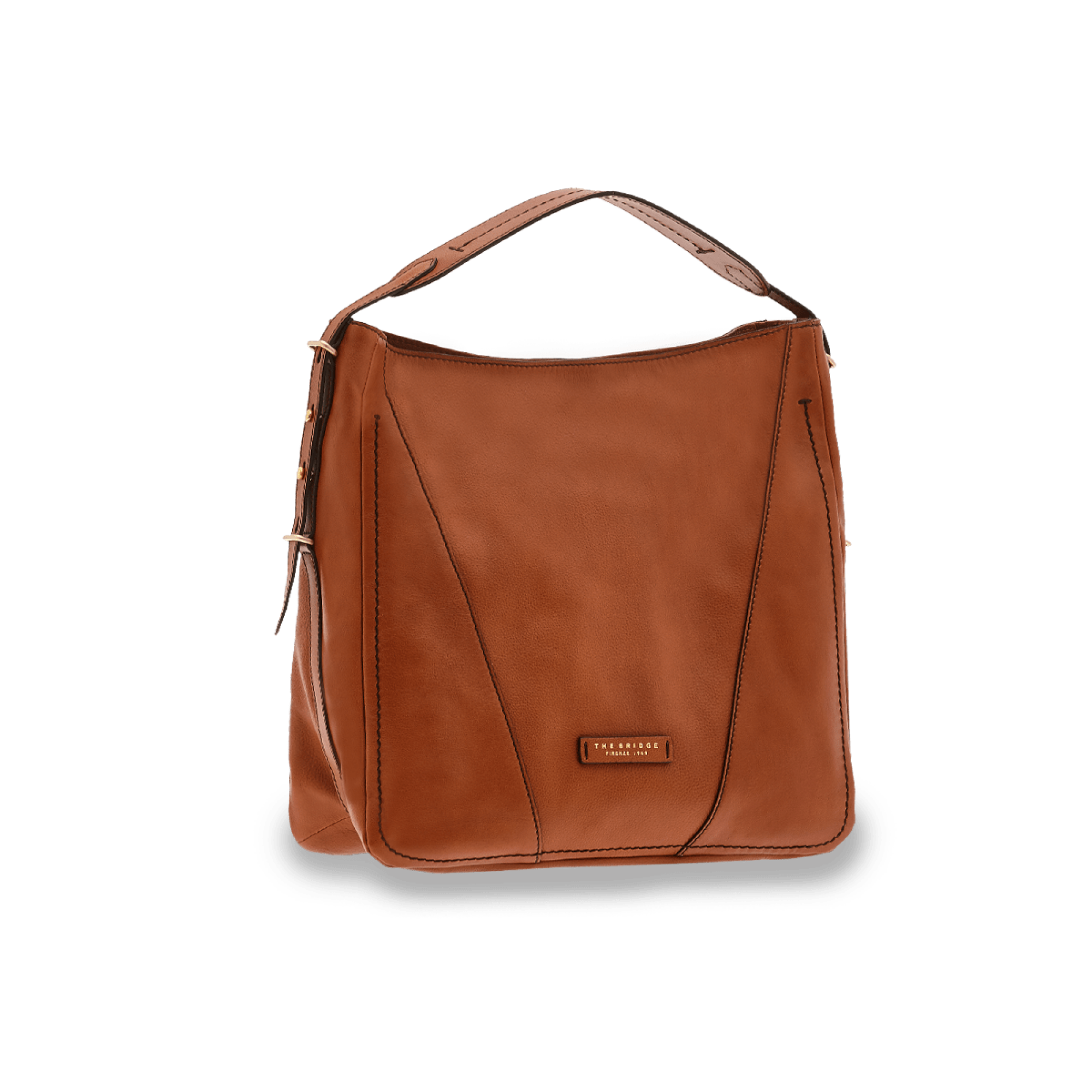 The Bridge, hobo cognac/oro 0439004N.15