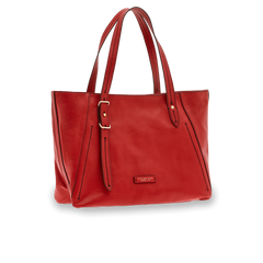 The Bridge, shopper rosso ciliegia/oro 0439404N.9I