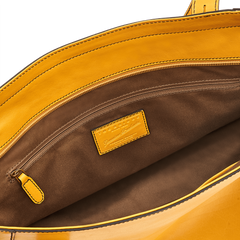 The Bridge, shopper limone/ oro 0439404N.S2