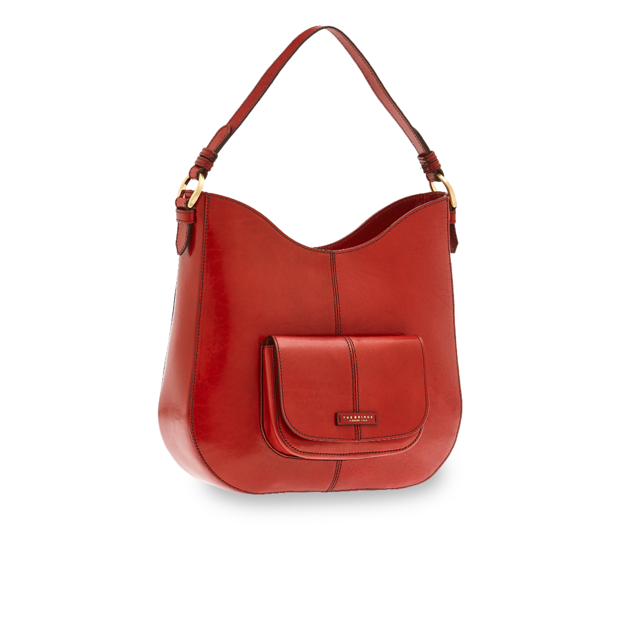 The Bridge Sacca Rosso Ribes/oro 04463901.2E borsa the bridge