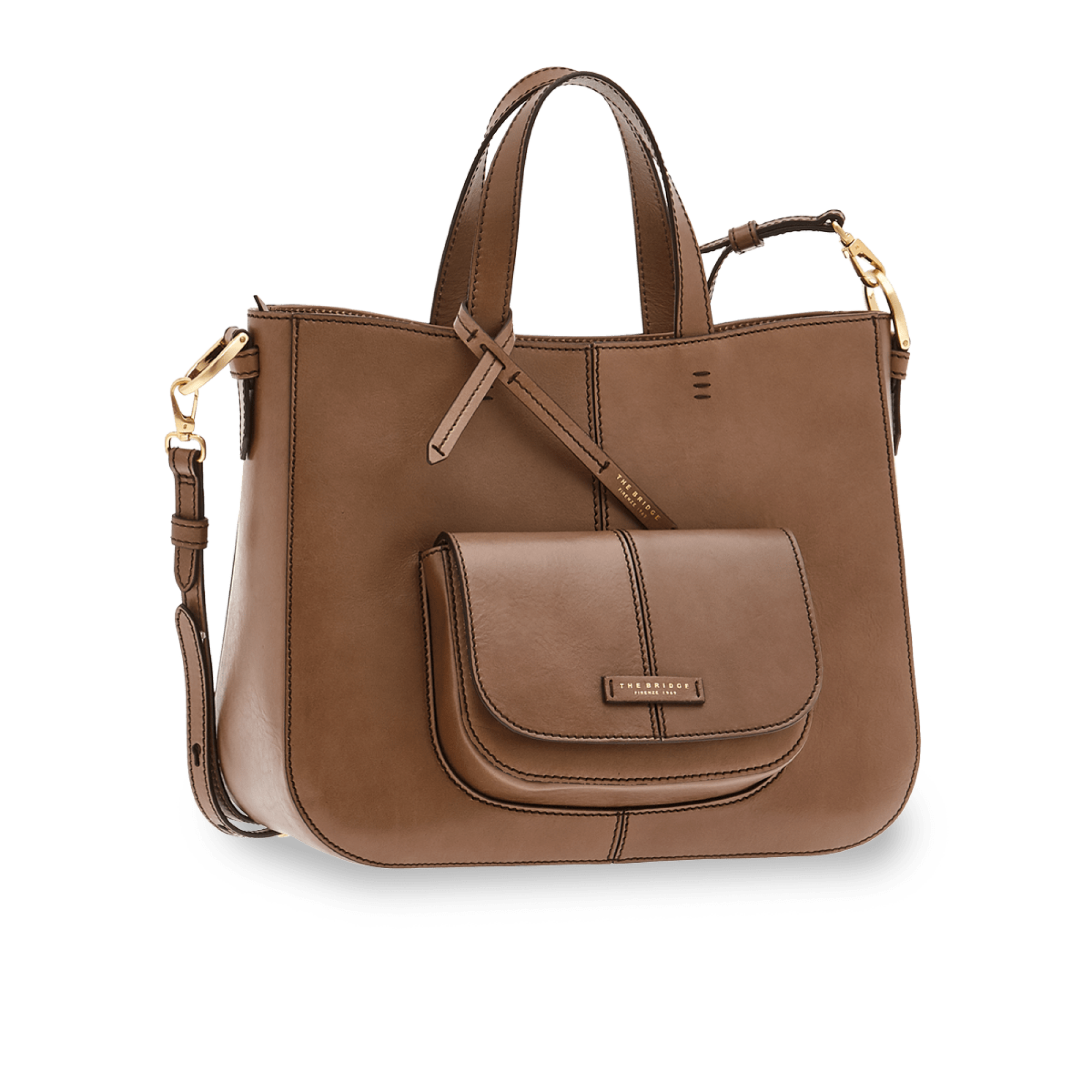 The Bridge Borsa Doppia Funzione Grigio/oro 04464901.E3