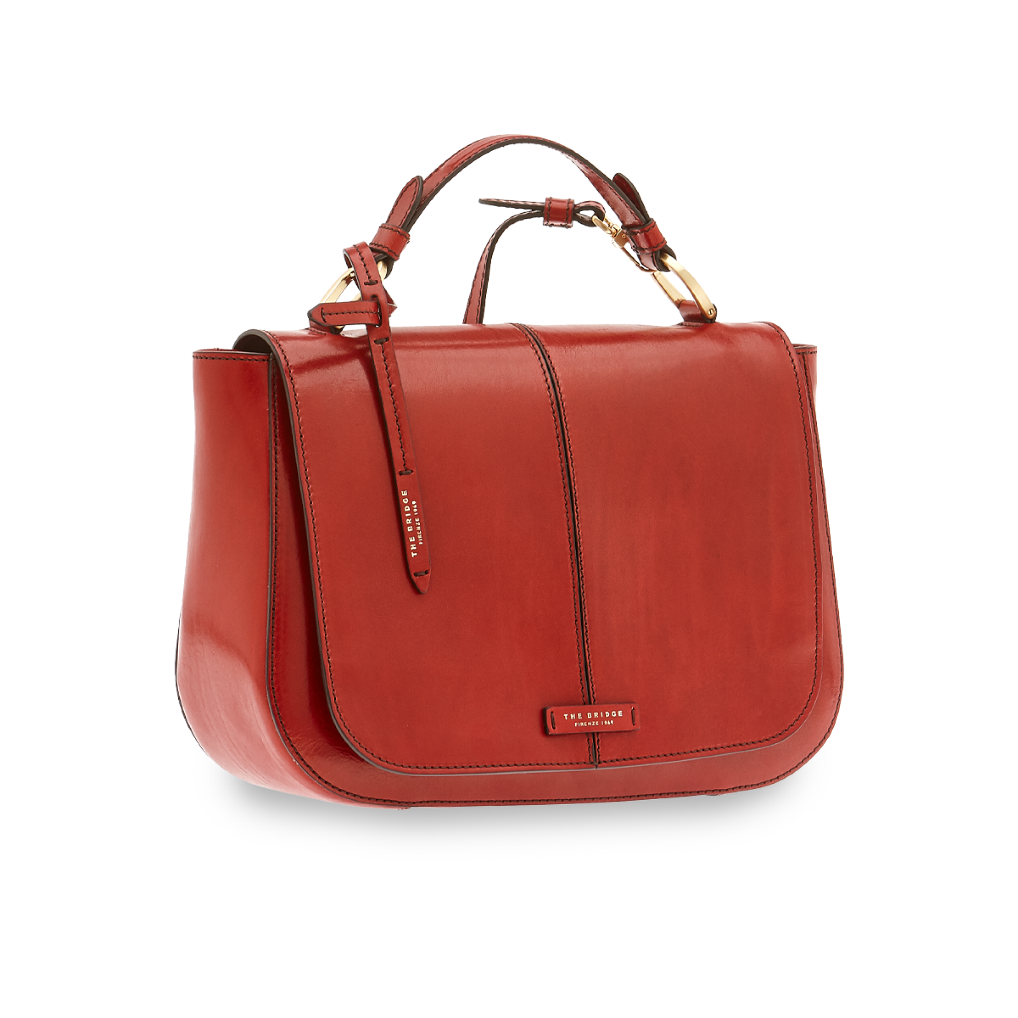 The Bridge Borsa Doppia Funzione Rosso Ribes/oro 04465901.2E