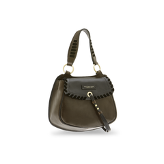 The Bridge Borsa Doppia Funzione Verde/nero/oro 0469598E.0T