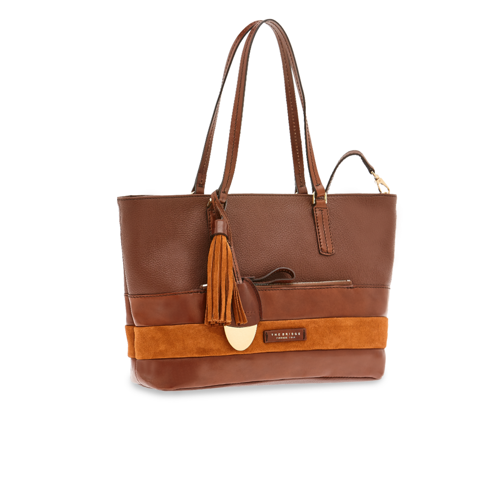 The Bridge Borsa Doppia Funzione Marrone/rhum/oro 0476598Y.E8