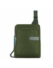 Borsello Piquadro Porta Ipad In Tessuto Riciclato Verde CA5704RY/VE