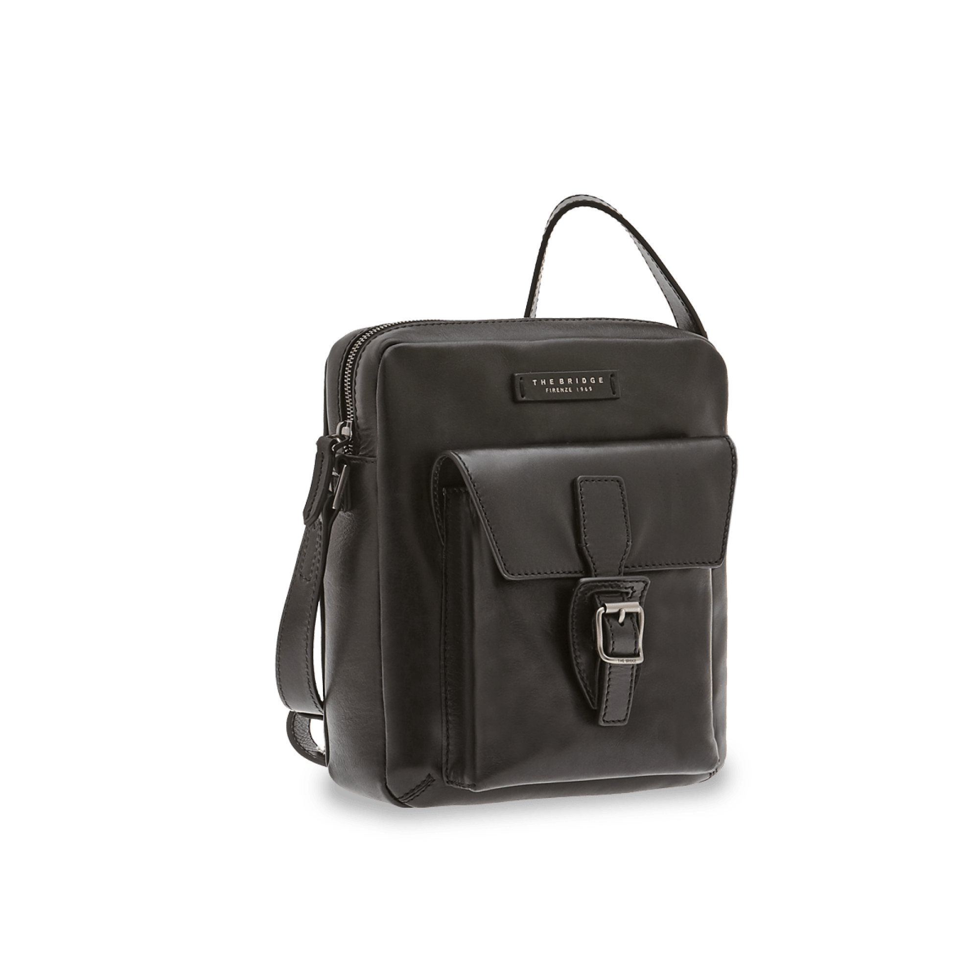 The Bridge Men's Bag Nero/rutenio 0528098A